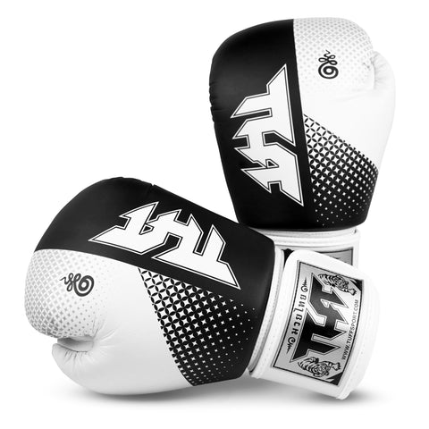 TUFF Muay Thai Boxing Black Gloves