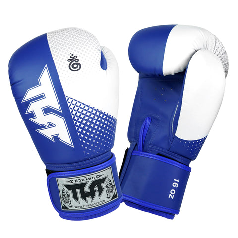 TUFF Muay Thai Boxing Blue Gloves