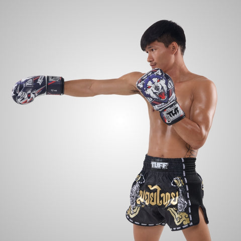 TUFF Muay Thai Boxing Wolf Gloves