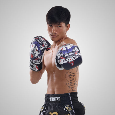 TUFF Muay Thai Boxing Wolf Gloves