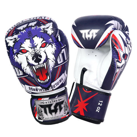 TUFF Muay Thai Boxing Wolf Gloves
