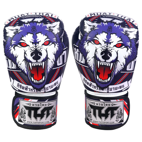 TUFF Muay Thai Boxing Wolf Gloves