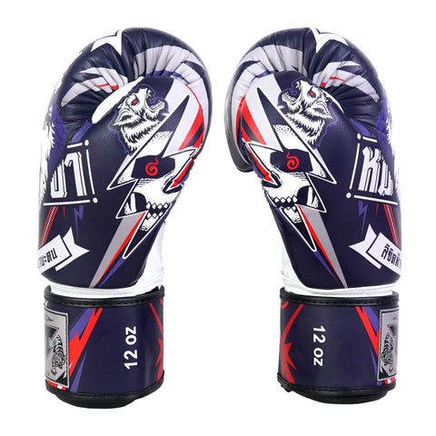 TUFF Muay Thai Boxing Wolf Gloves