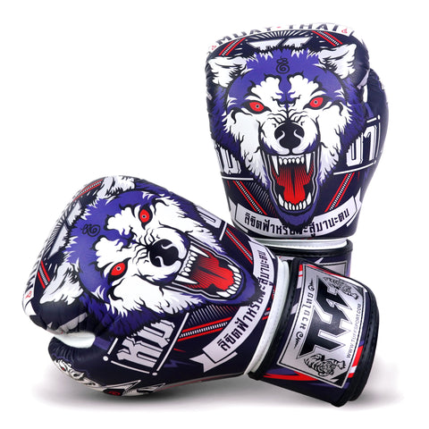 TUFF Muay Thai Boxing Wolf Gloves