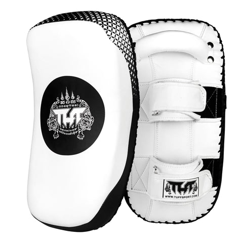 [Pre-Order] TUFF Muay Thai Kick Pads White