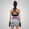 TUFF Muay Thai Boxing Shorts High-Cut Retro Style "Yugana Kujaku" The Elegance Peacock