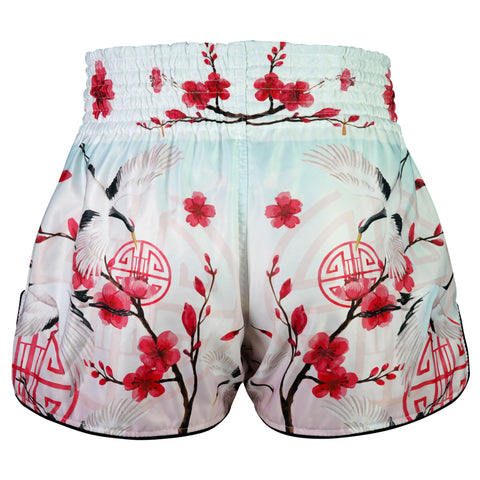 TUFF Muay Thai Shorts Boxing Trunks Retro Style (TUF-RMS114-MTC)