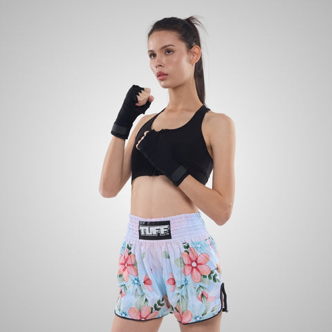 TUFF Muay Thai Shorts Boxing Trunks Retro Style (TUF-RMS115-MTC)