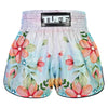 [Pre-Order] TUFF Muay Thai Boxing Shorts High-Cut Retro Style "Kibo no Hana" Flower of Hope