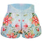 [Pre-Order] TUFF Muay Thai Boxing Shorts High-Cut Retro Style "Kibo no Hana" Flower of Hope