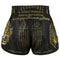 [Pre-Order] TUFF Muay Thai Boxing Shorts High-Cut Retro Style "Yaksa Yantra"