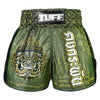 [Pre-Order] TUFF Muay Thai Boxing Shorts High-Cut Retro Style "The Immortal Yaksa"