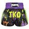 [Pre-Order] TUFF Muay Thai Boxing Shorts High-Cut Retro Style "The TKO Night"