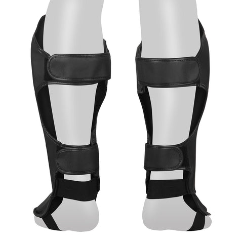 TUFF Black Tiger Shin Guards