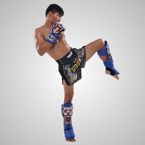 TUFF Blue Tiger Shin Guards