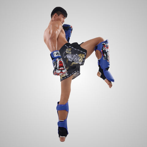 TUFF Blue Tiger Shin Guards