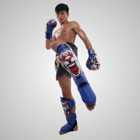 TUFF Blue Tiger Shin Guards