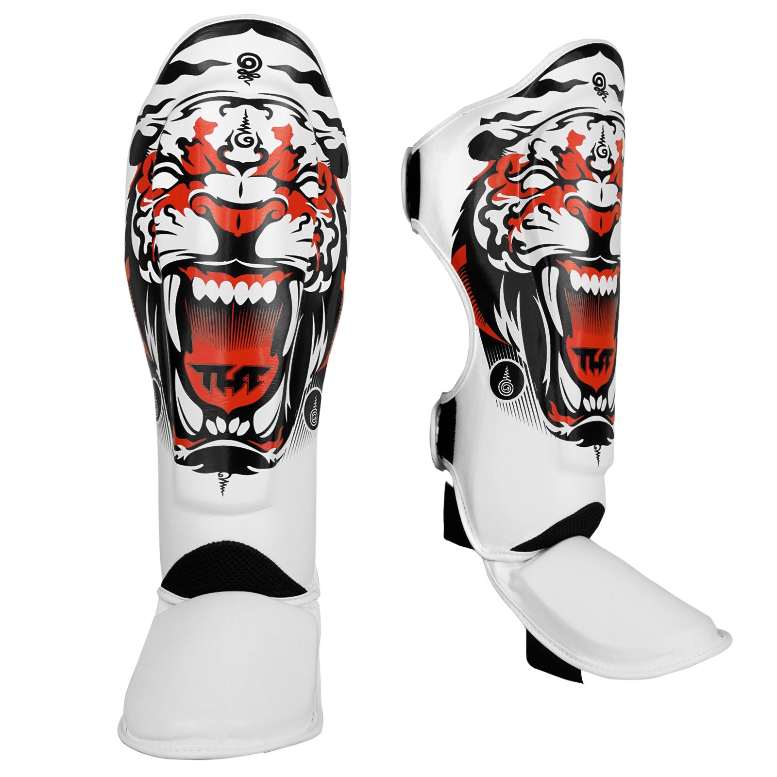 TUFF White Tiger Shin Guards– TuffSport.com