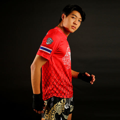 TUFF Muay Thai Training Workout Short Sleeve Shirt (TUF-TS002)
