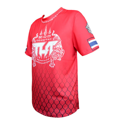 TUFF Muay Thai Training Workout Short Sleeve Shirt (TUF-TS002)