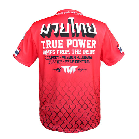 TUFF Muay Thai Training Workout Short Sleeve Shirt (TUF-TS002)