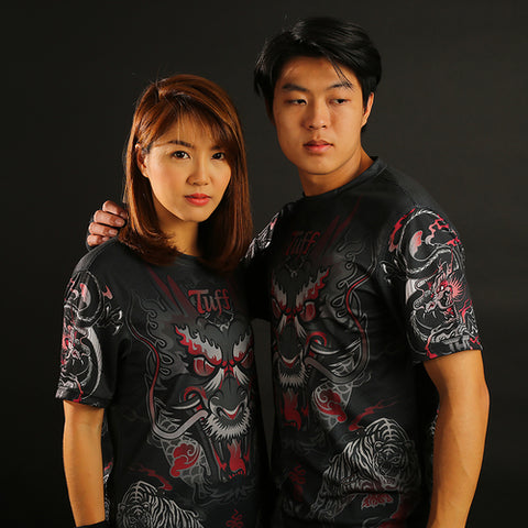 TUFF Muay Thai Training Workout Short Sleeve Shirt (TUF-TS004)