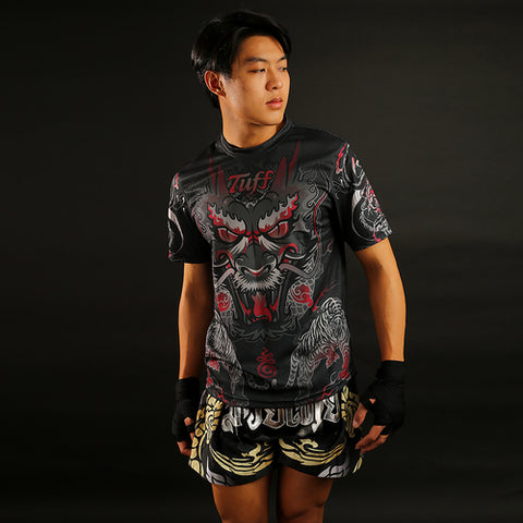 TUFF Muay Thai Training Workout Short Sleeve Shirt (TUF-TS004)