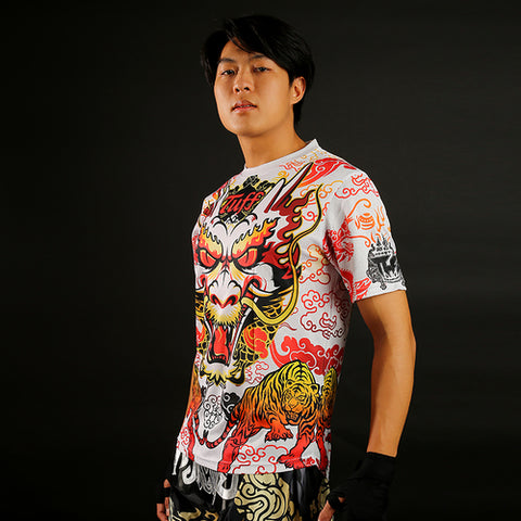 TUFF Muay Thai Training Workout Short Sleeve Shirt (TUF-TS006)