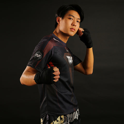 TUFF Muay Thai Training Workout Short Sleeve Shirt (TUF-TS007)