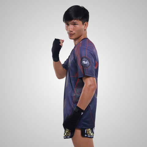 TUFF Muay Thai Training Workout Short Sleeve Shirt (TUF-TS007)