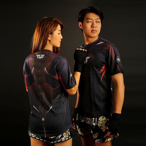 TUFF Muay Thai Training Workout Short Sleeve Shirt (TUF-TS007)