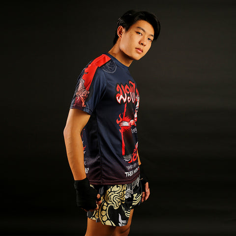 TUFF Muay Thai Training Workout Short Sleeve Shirt (TUF-TS011)