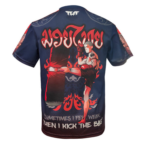 TUFF Muay Thai Training Workout Short Sleeve Shirt (TUF-TS011)
