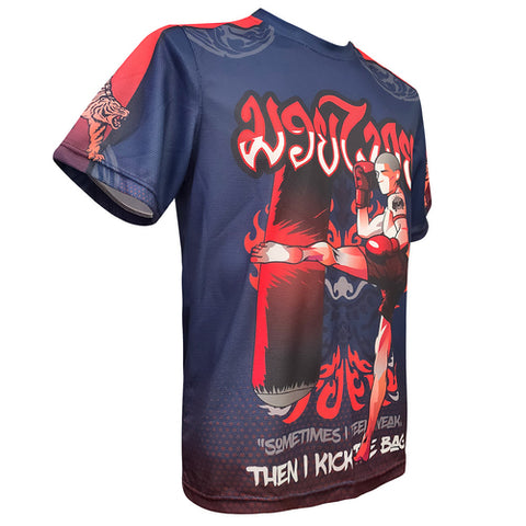 TUFF Muay Thai Training Workout Short Sleeve Shirt (TUF-TS011)