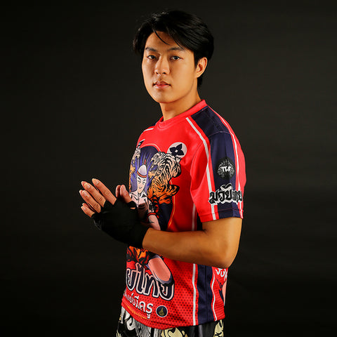 TUFF Muay Thai Training Workout Short Sleeve Shirt (TUF-TS012)