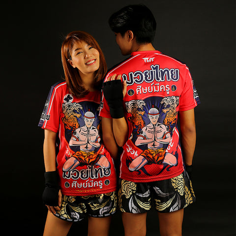 TUFF Muay Thai Training Workout Short Sleeve Shirt (TUF-TS012)