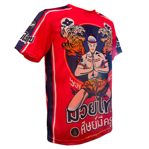TUFF Muay Thai Training Workout Short Sleeve Shirt (TUF-TS012)