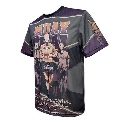 TUFF Muay Thai Training Workout Short Sleeve Shirt (TUF-TS013)
