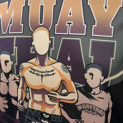 TUFF Muay Thai Training Workout Short Sleeve Shirt (TUF-TS013)