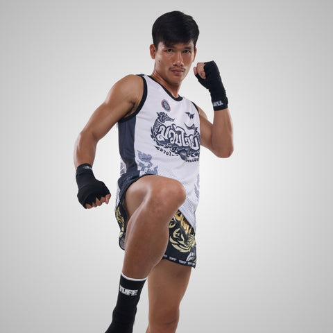 TUFF Muay Thai Tank Top Boxing Sleeveless Vest Gym Jersey (TUF-TT101)