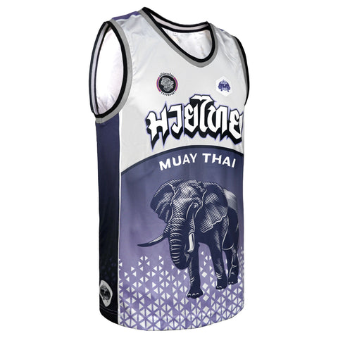 TUFF Muay Thai Tank Top Boxing Sleeveless Vest Gym Jersey (TUF-TT106)