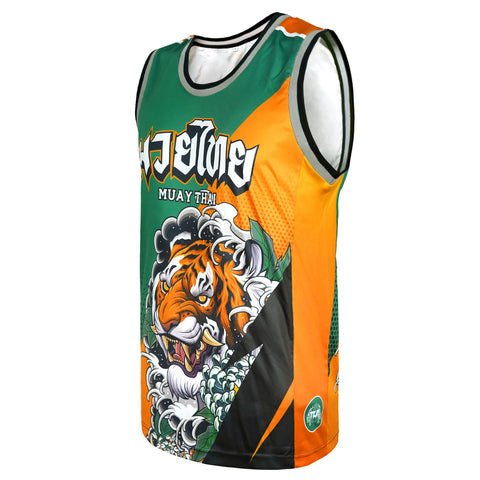 TUFF Muay Thai Tank Top Boxing Sleeveless Vest Gym Jersey (TUF-TT107)