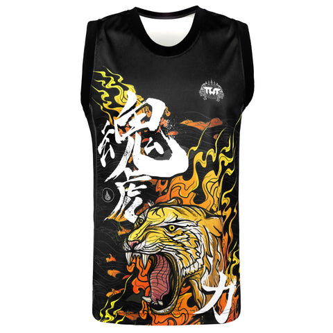TUFF Muay Thai Tank Top Boxing Sleeveless Vest Gym Jersey (TUF-TT108)