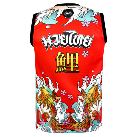 TUFF Muay Thai Tank Top Boxing Sleeveless Vest Gym Jersey (TUF-TT109)