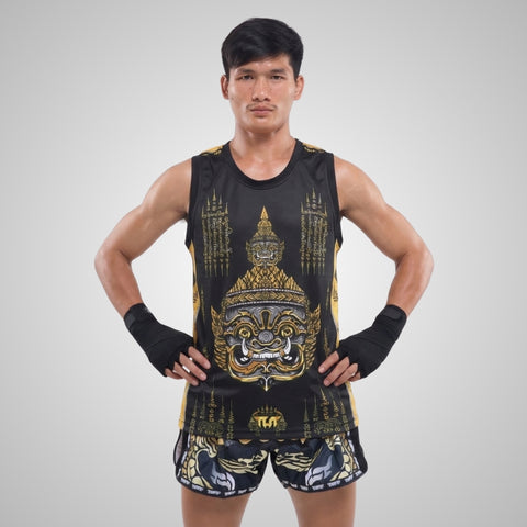 TUFF Muay Thai Tank Top Boxing Sleeveless Vest Gym Jersey (TUF-TT111)