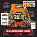Custom TUFF Retro Shorts