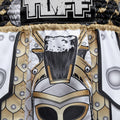[Pre-Order] TUFF Muay Thai Boxing Shorts Gladiator White Ancient Roman Gladiator Armor