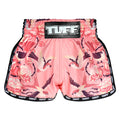 [Pre-Order] TUFF Kids Shorts Pink Retro Style Birds With Roses