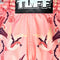 TUFF Kids Shorts Pink Retro Style Birds With Roses