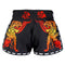 TUFF Muay Thai Boxing Shorts Retro Style Orange Furious Tiger